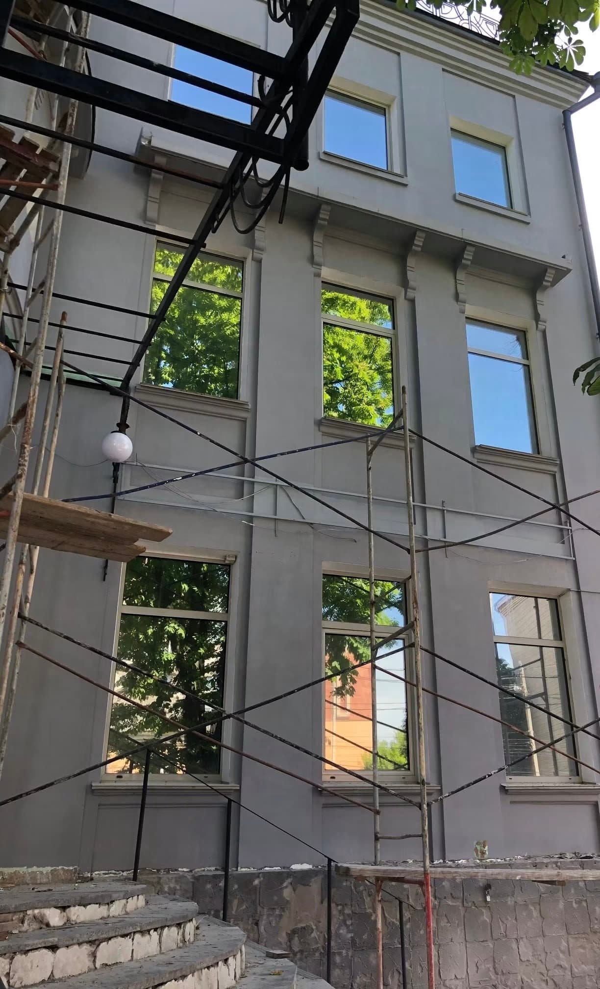 Schaufenster — UV-Schutzfolie